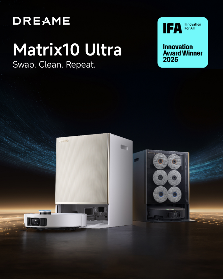 Winning 9 Awards, Dreame Technology Shines at IFA